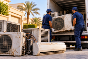 التخلص من المكيف القديم وإعادة تدوير مكيفات السكراب في الدمام